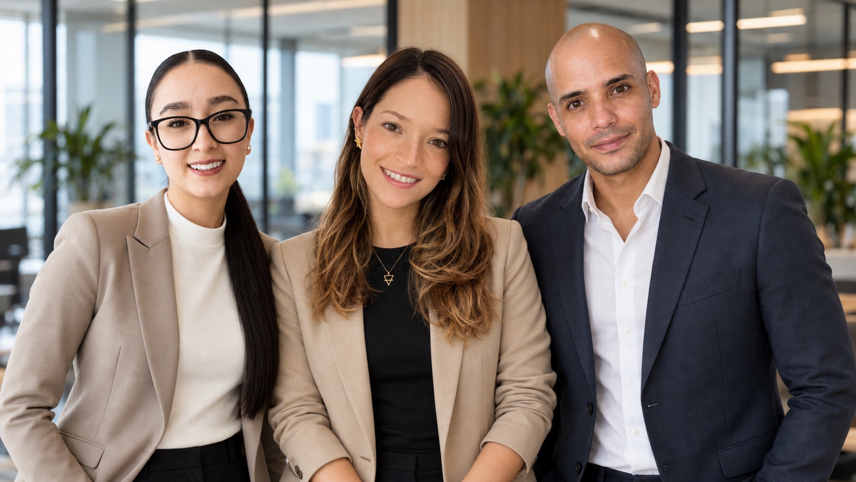 Equipo de SRAIC: Isabella Muñoz, Valeria Montoya y Santiago Rojas