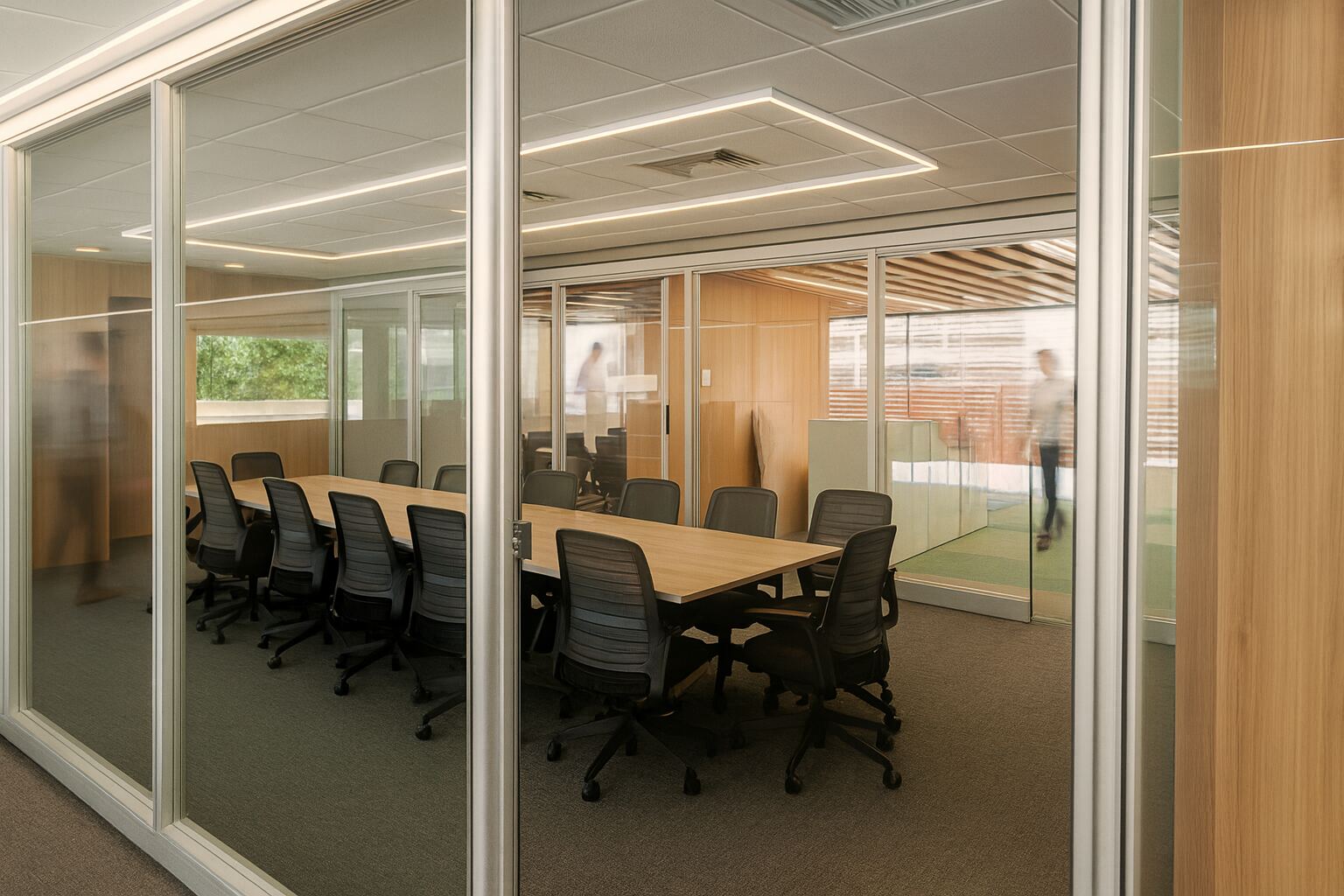 Diseño de espacio corporativo Bancolombia Centro de Conciliación por SRAIC