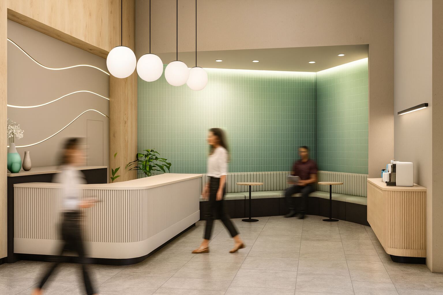 Diseño de oficina corporativa Distracom Las Olas por SRAIC