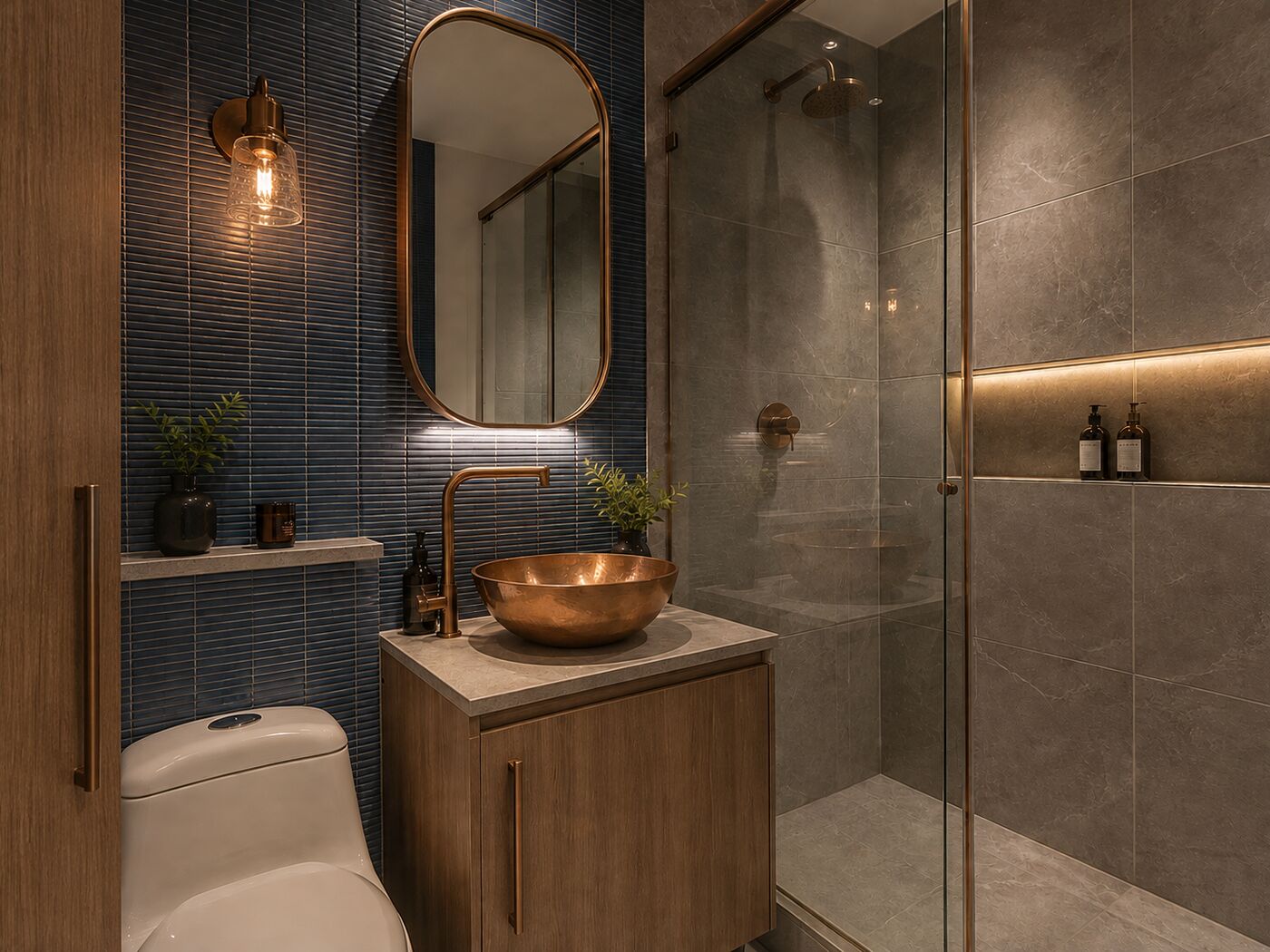 Renovación de baño, apartamento en Simesa, Medellín